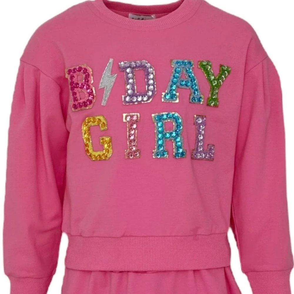 Lola the Boys Birthday outfit. 2 tops and matching skirt. Worn one time! #8